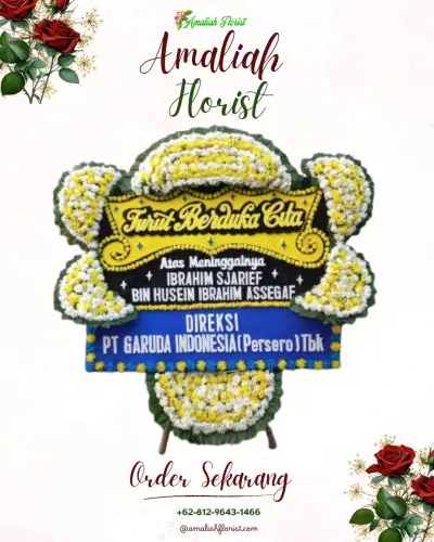 Papan Bunga Duka di Sedandan